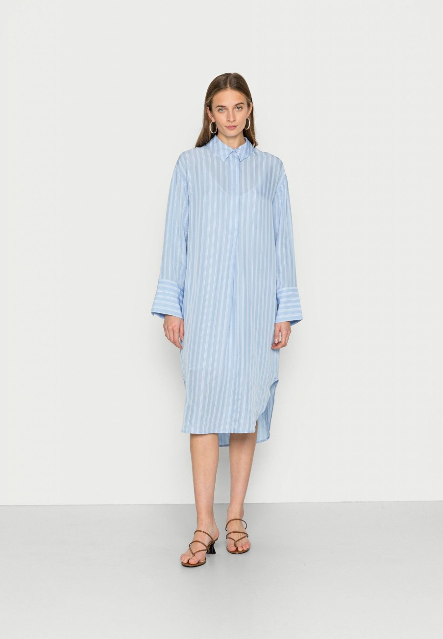 Amy Dress Shirt Dress Samsoe Samsoe Outlet Sale Best