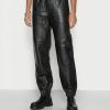 Anais Trousers Leather Trousers Samsoe Samsoe Best Sellers Clearance