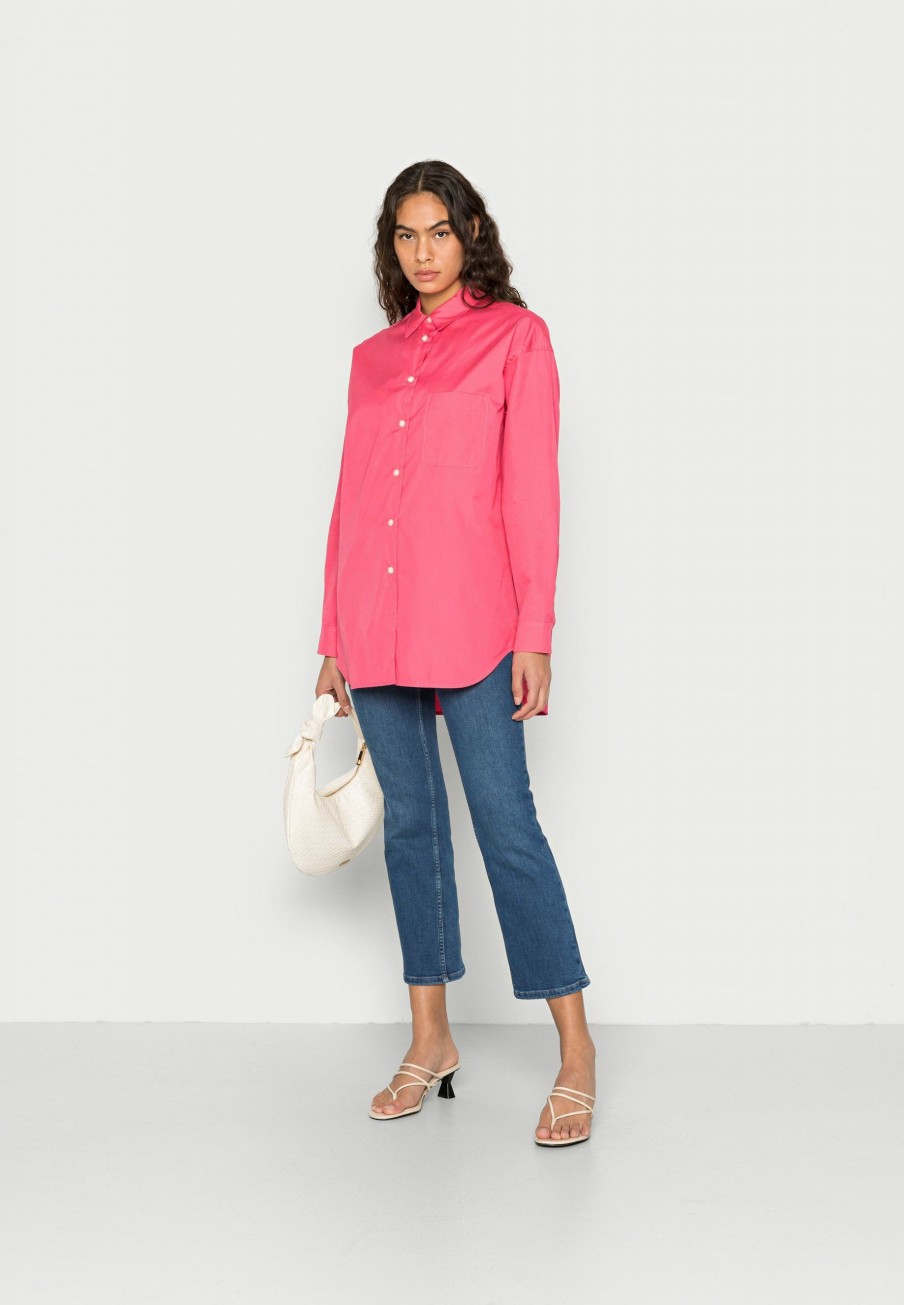 Luana Button-Down Blouse Samsoe Samsoe Discount Online Hot