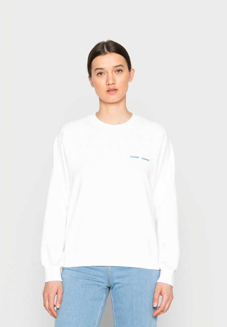 Gitta Crew Neck Sweatshirt Samsoe Samsoe Best Sellers Online