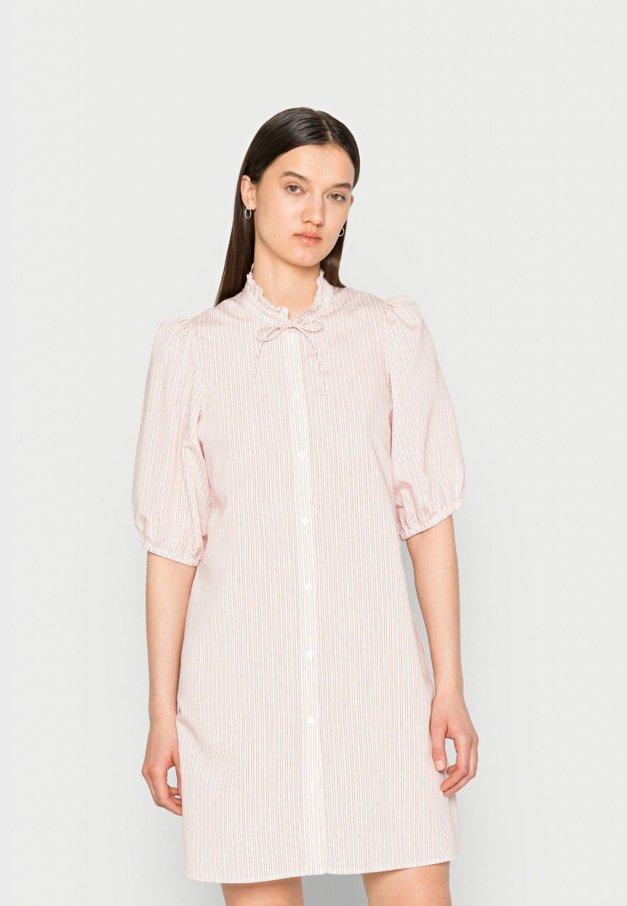 Suzia Dress Shirt Dress Samsoe Samsoe New Threads New