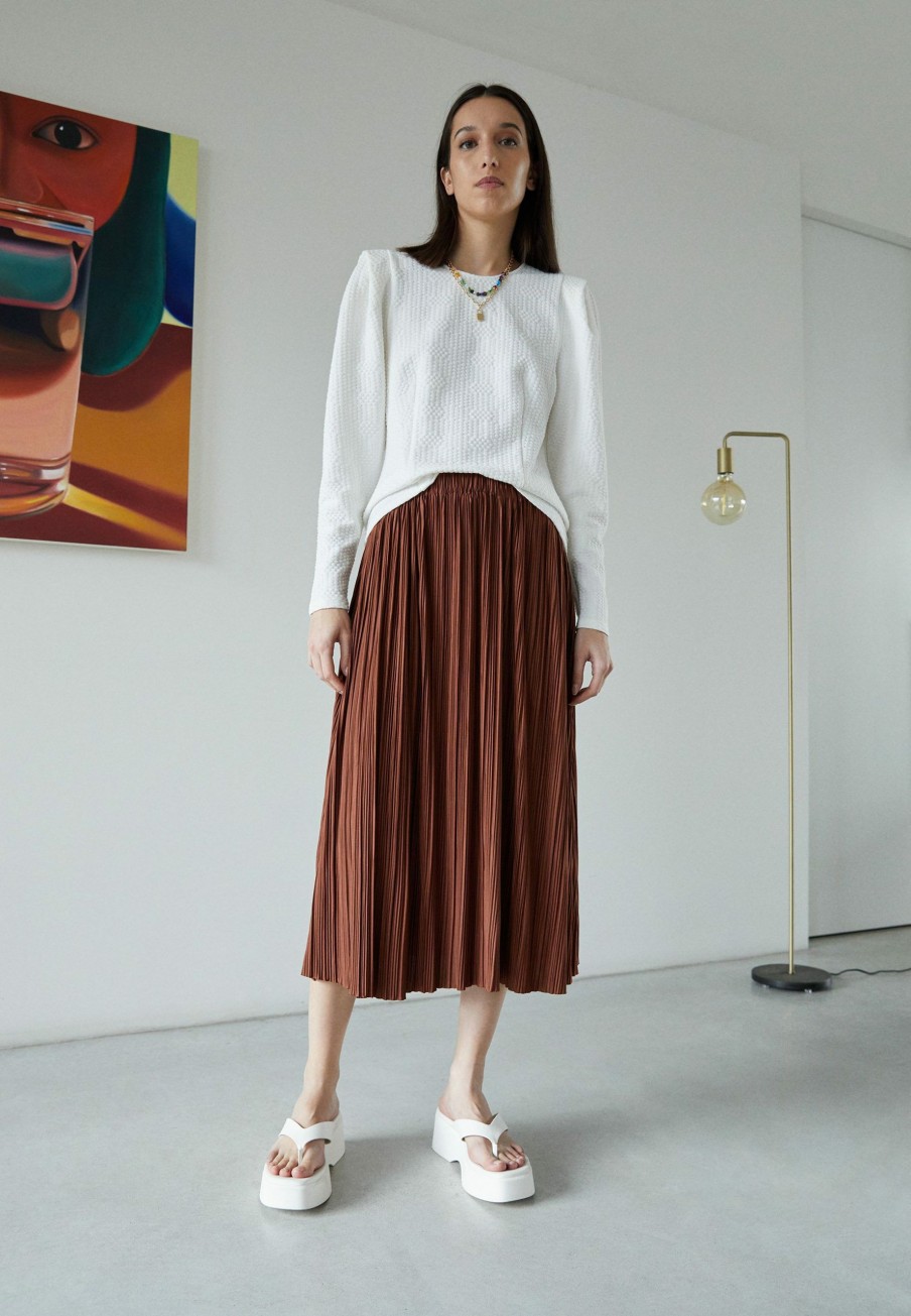 Uma Skirt Pleated Skirt Samsoe Samsoe High Quality Online