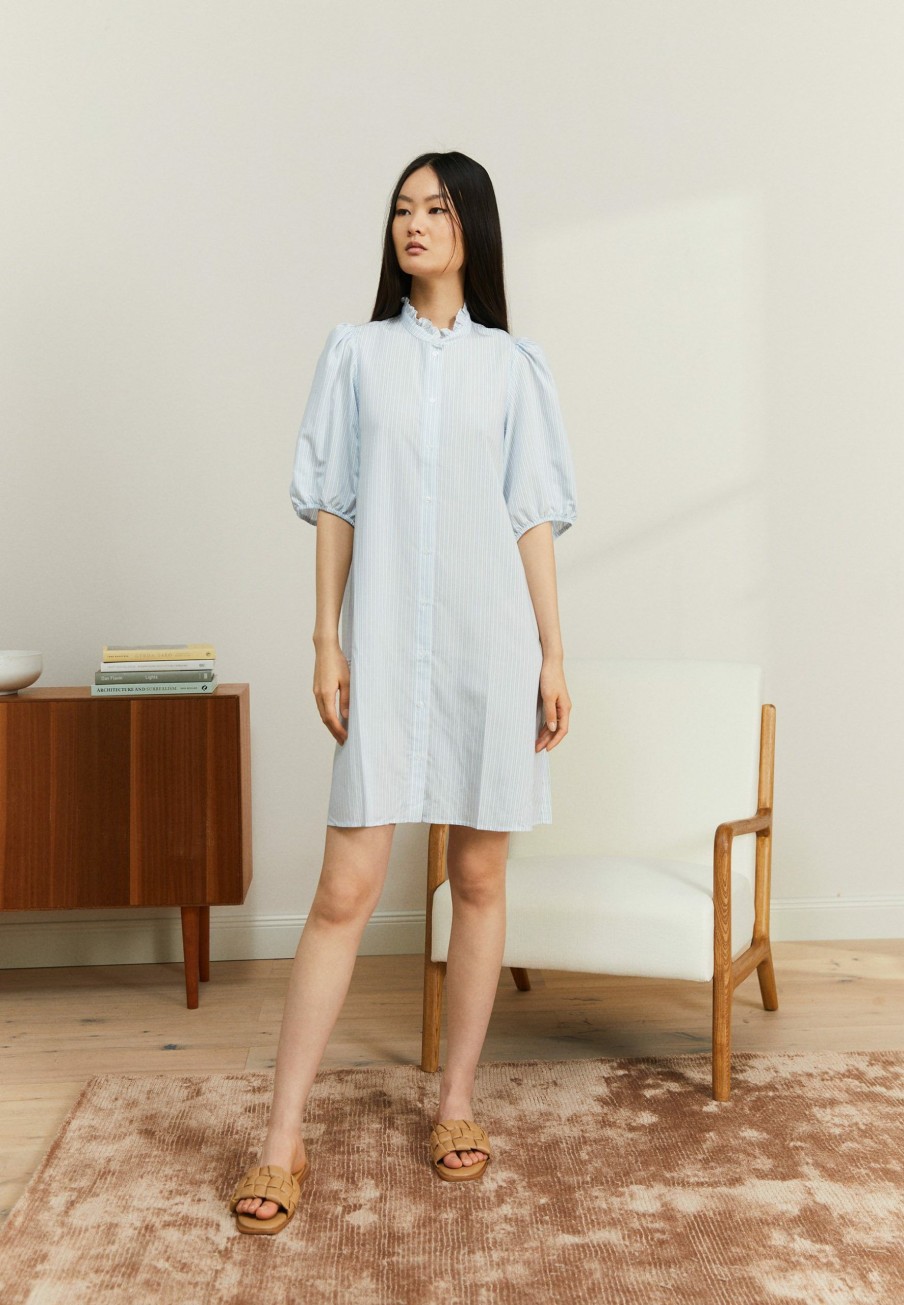 Suzia Dress Shirt Dress Samsoe Samsoe Cheap Online Best